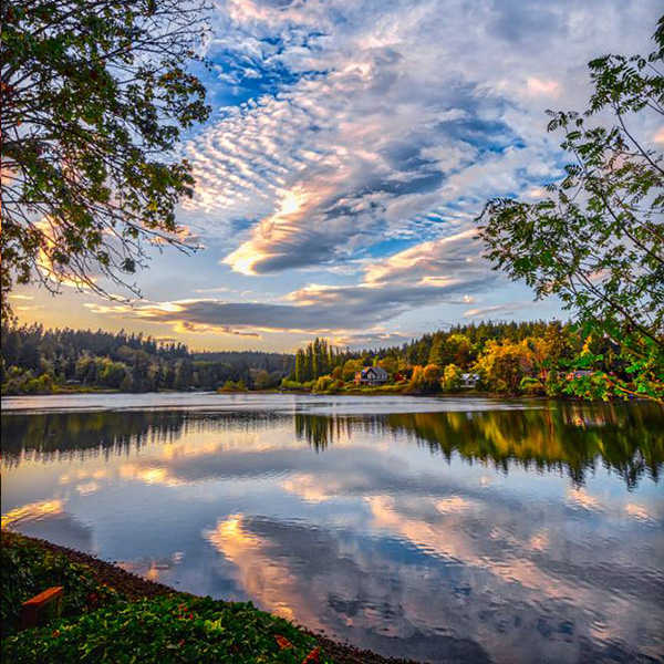 Bainbridge Island Photos Water Sun Clouds