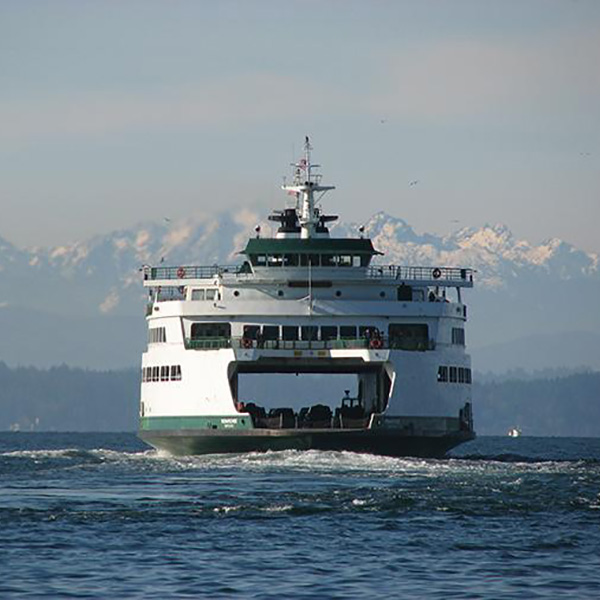 WSDOT Washington State Ferry Bainbridge Island Transportation