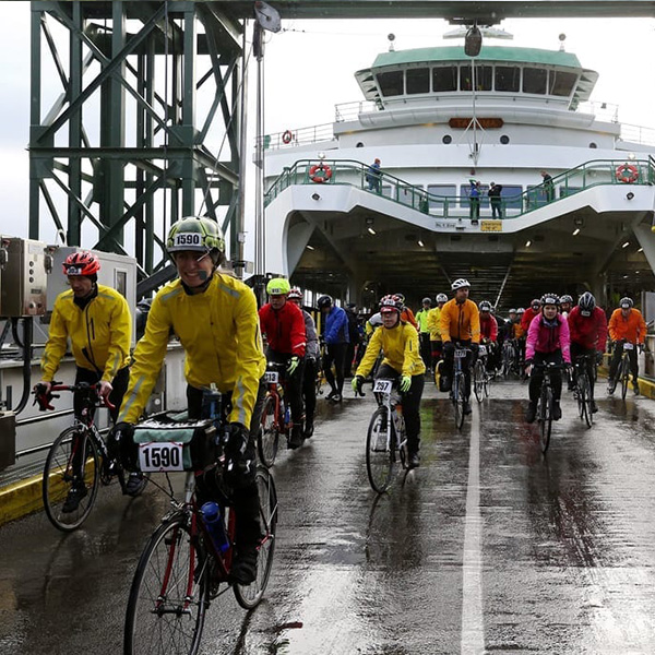 Chilly Hilly Bike Race Ferry Bainbridge Island Play