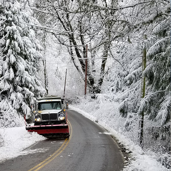 Snow Plough Bainbridge Island Daily News